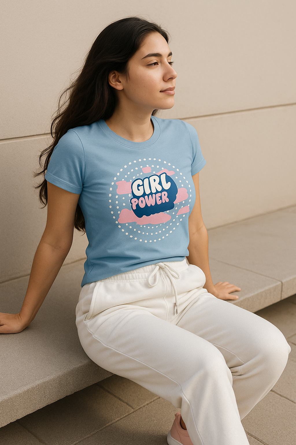 Women's Premium Cotton Relaxed Fit T-Shirt | BarelyStylish