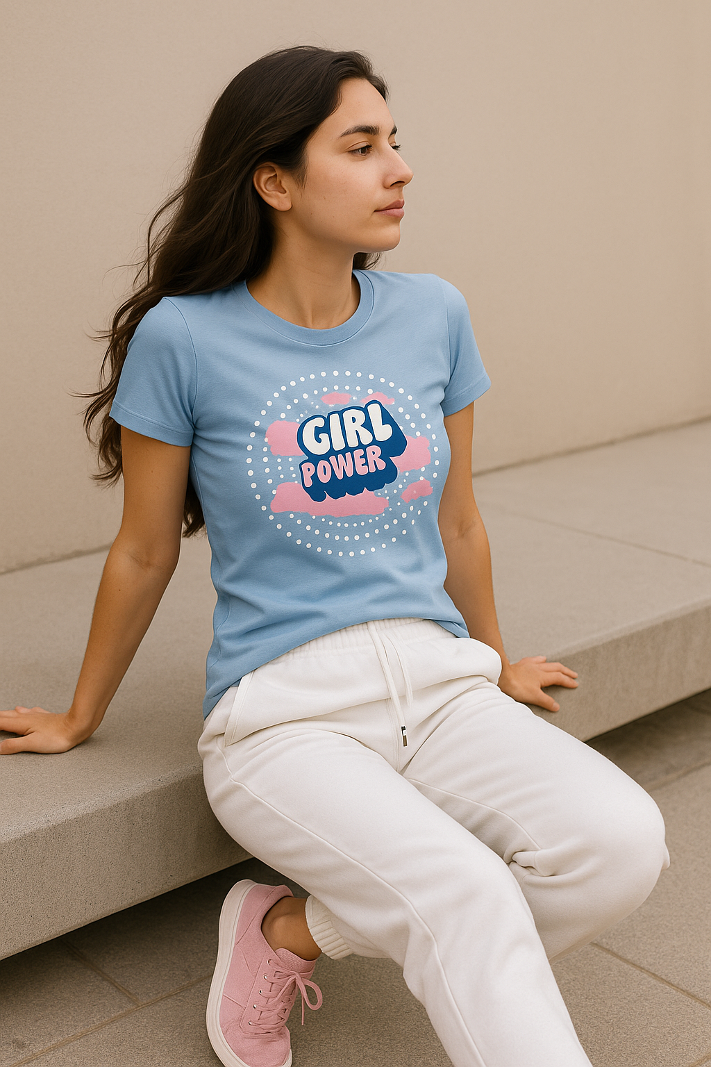 Women's Premium Cotton Relaxed Fit T-Shirt | BarelyStylish