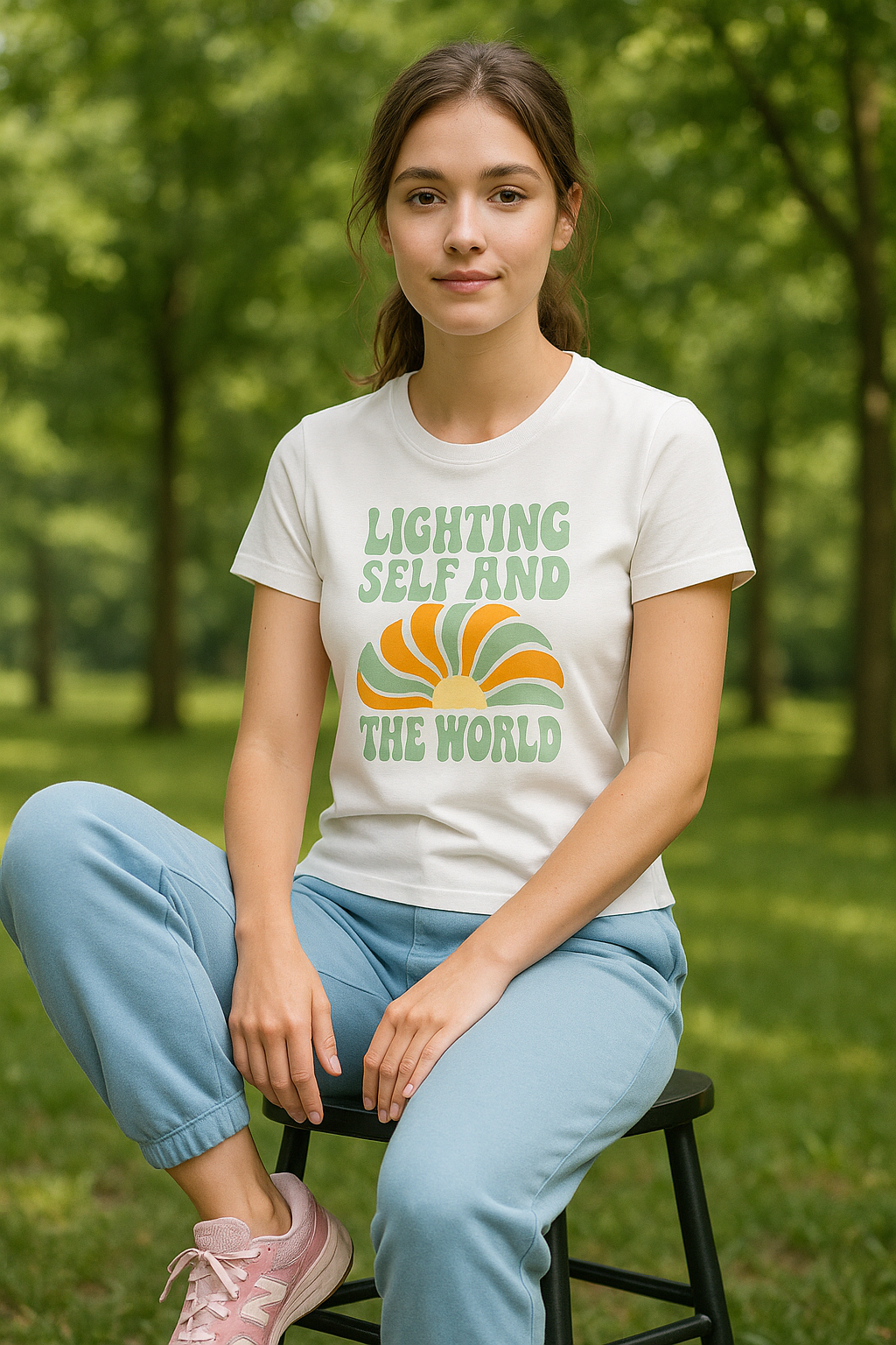 Women's Premium Cotton Relaxed Fit T-Shirt | BarelyStylish