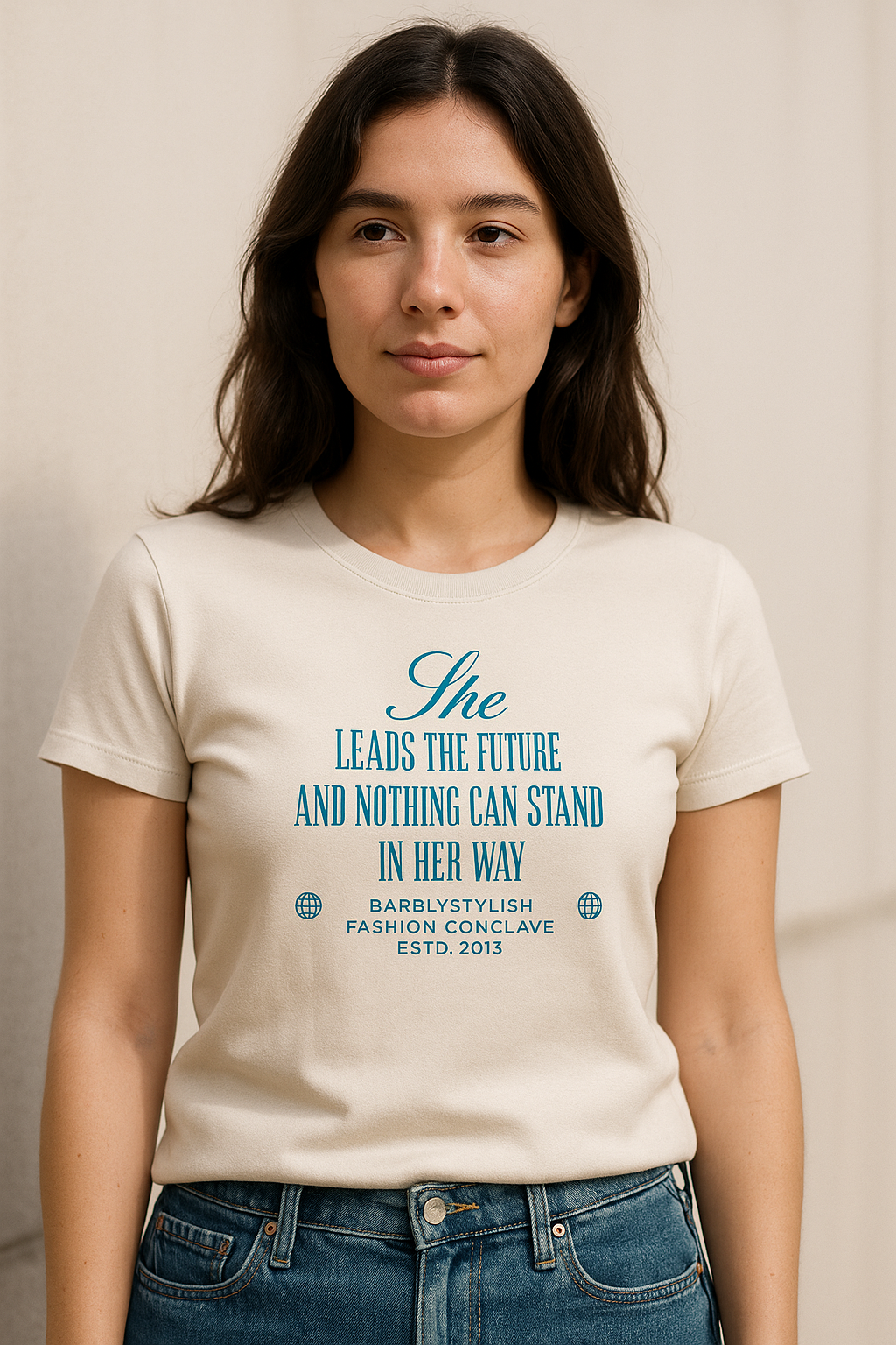 Women's Premium Cotton Relaxed Fit T-Shirt | BarelyStylish