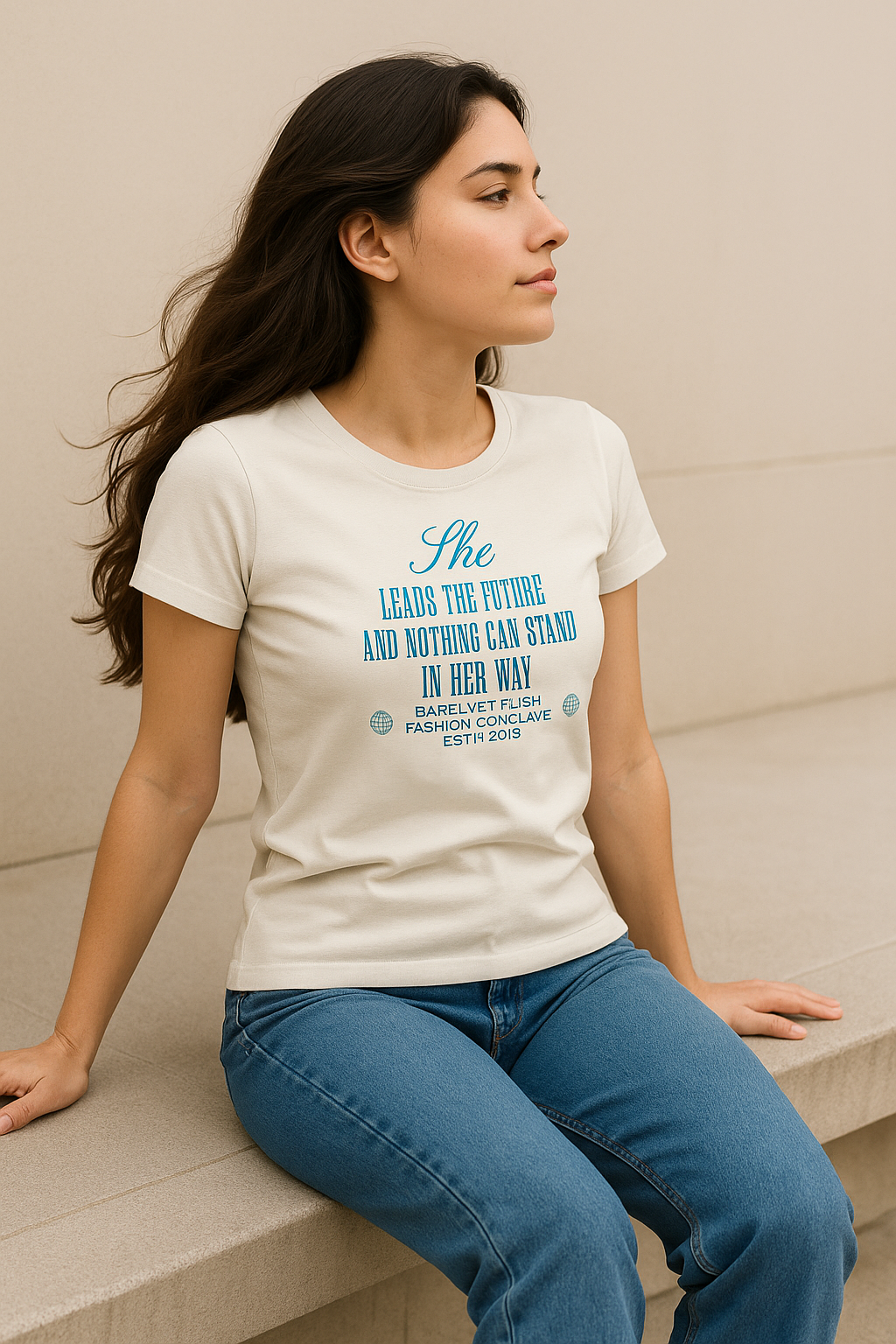 Women's Premium Cotton Relaxed Fit T-Shirt | BarelyStylish