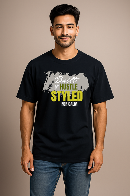 BarelyStylish’s Hustle Styled Crewneck T-Shirt