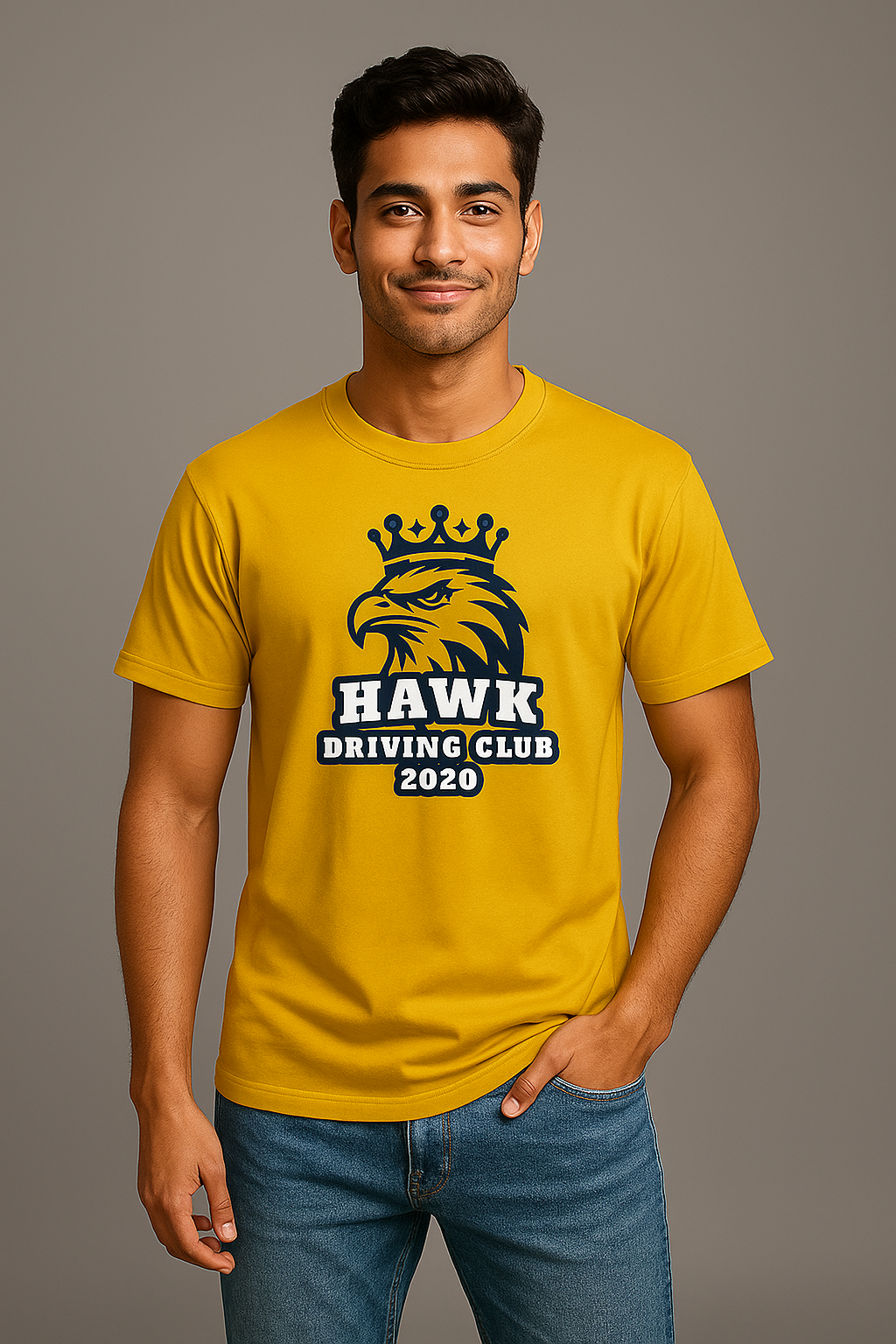 Men's Classic Crew Neck Biker's Club
