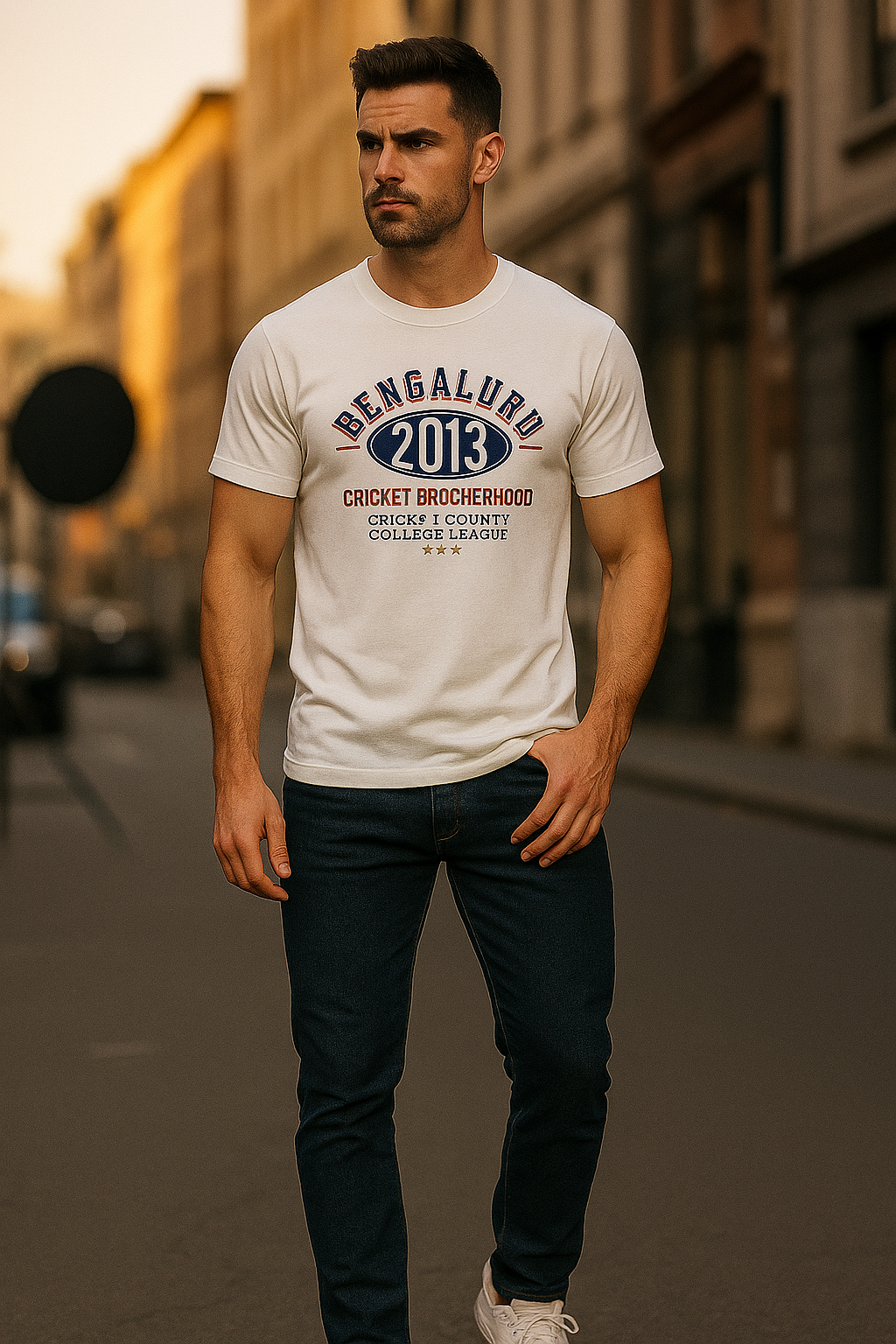 Men's Classic Crew Neck Cricket County