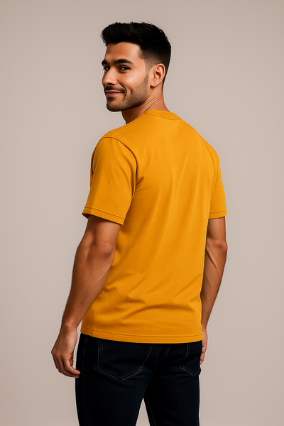 BarelyStylish Premium Cotton Crewneck T-Shirt for Men -Nailed It