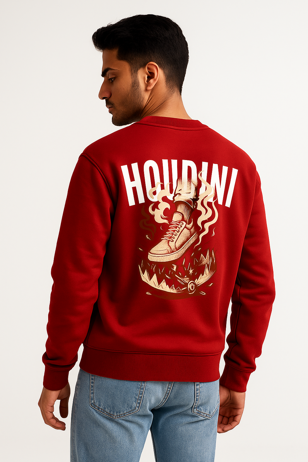 Premium Fleece Cotton Sweatshirt for Men | Houdini