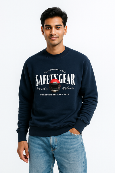 Premium Fleece Cotton Sweatshirt for Men | Safety Gear