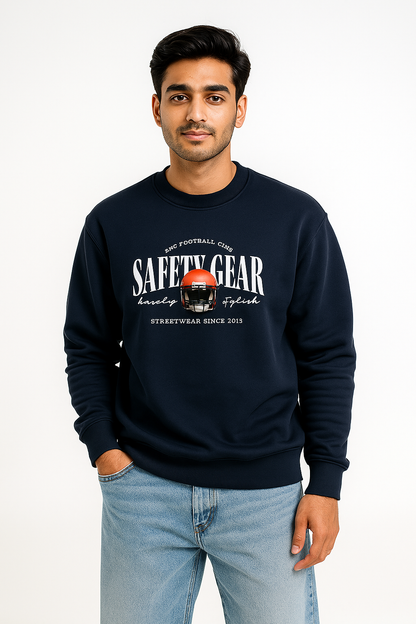 Premium Fleece Cotton Sweatshirt for Men | Safety Gear