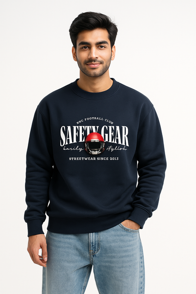 Premium Fleece Cotton Sweatshirt for Men | Safety Gear