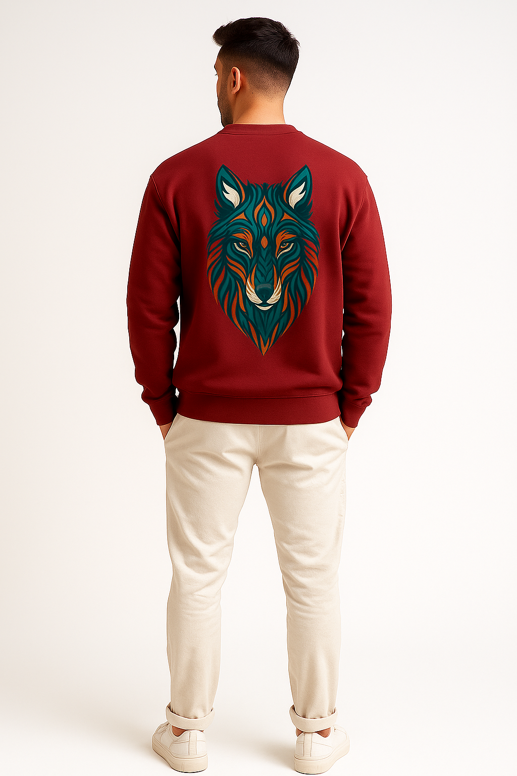 Untamed Lone Wolf Sweatshirt