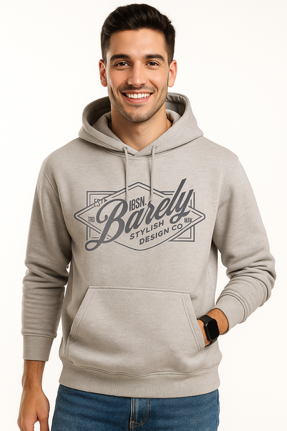 Men's Relax Fit Grey Hoodie