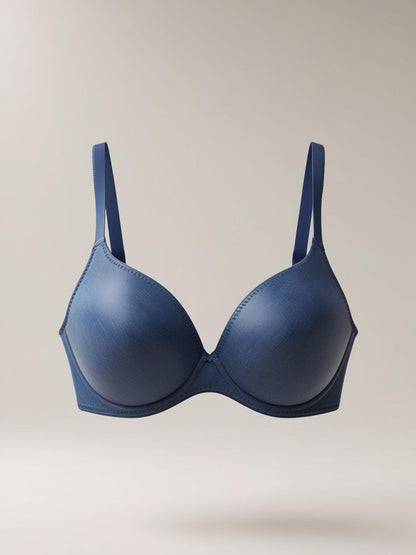 BarelyStylish Matt Denim Sports Bra for ultra light feel