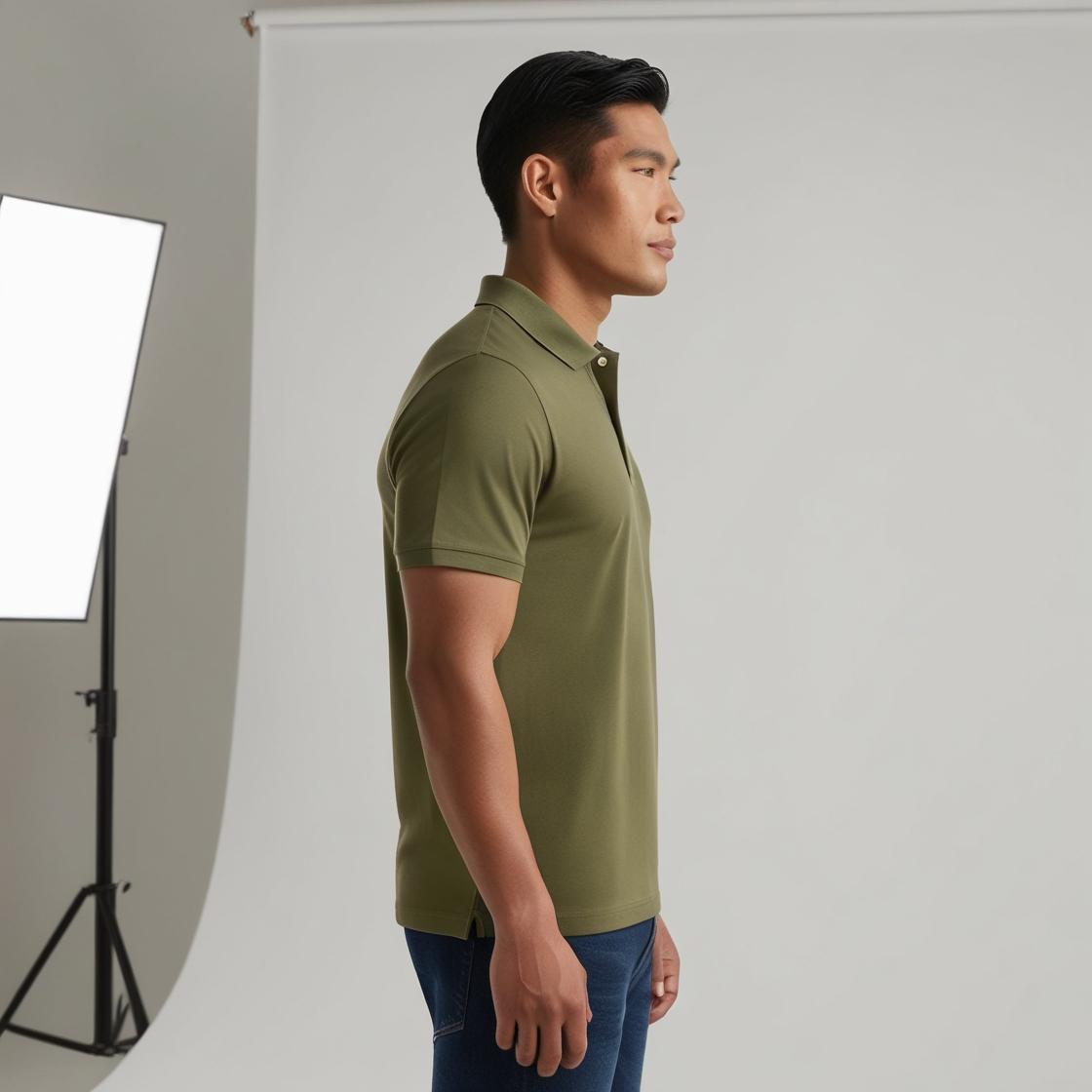 Men's Premium Beige Soybean T-Shirt – Minimalist Casual Wear by BarelyStylish