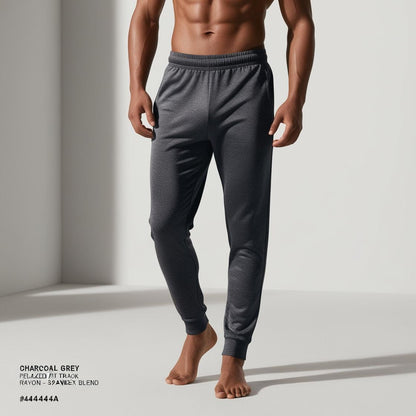 Premium Comfort Fit Men's Track Pants – Lightweight, Breathable, All-Day Wear