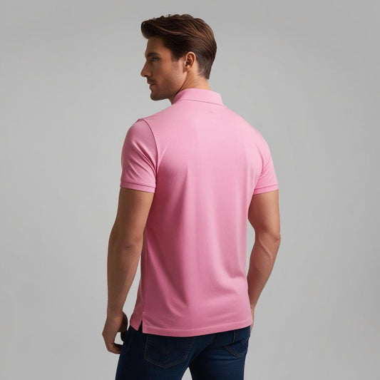 Men's Premium Skylight Pink Tint – Minimalist Casual Wear by BarelyStylish