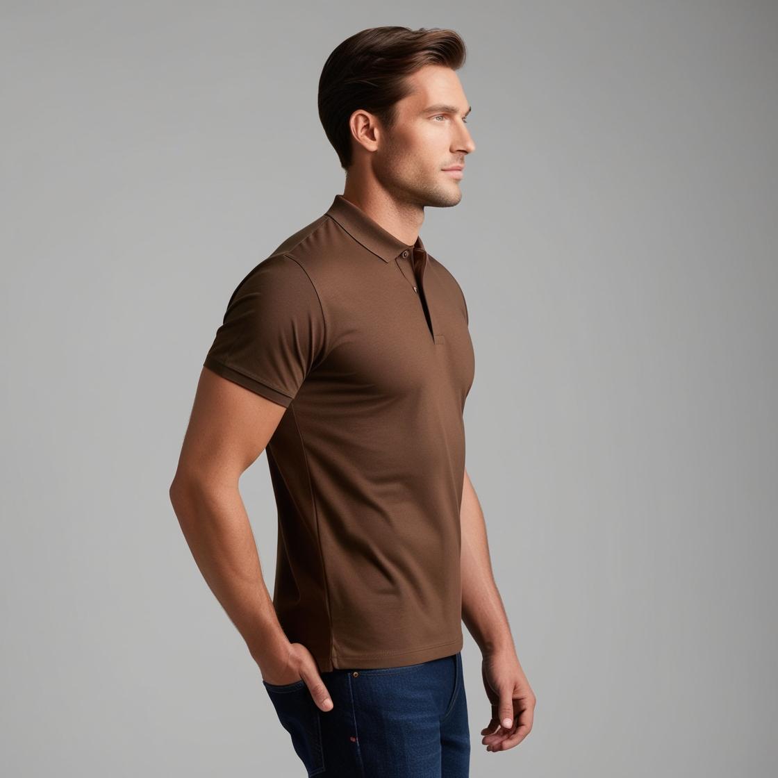 Men's Premium Iced Coffee – Minimalist Casual Wear by BarelyStylish