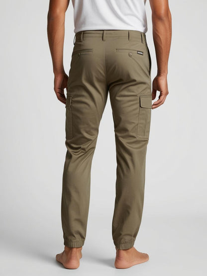 Men’s Utility Cargo Pants – Khaki Versatile, Durable, and On-Trend