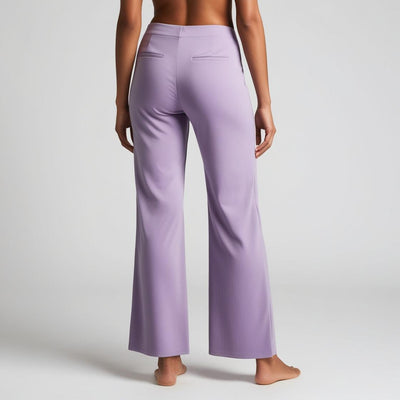 Light Purple Officewear Palazzo Pants