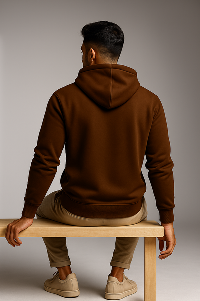 Premium Brown Hoodie for Men
