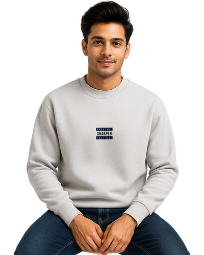 Premium Fleece 'Race Against Time' Sweatshirt for Men