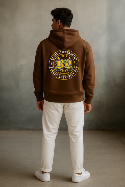 Bestseller Brown Hoodie for Men by BarelyStylish