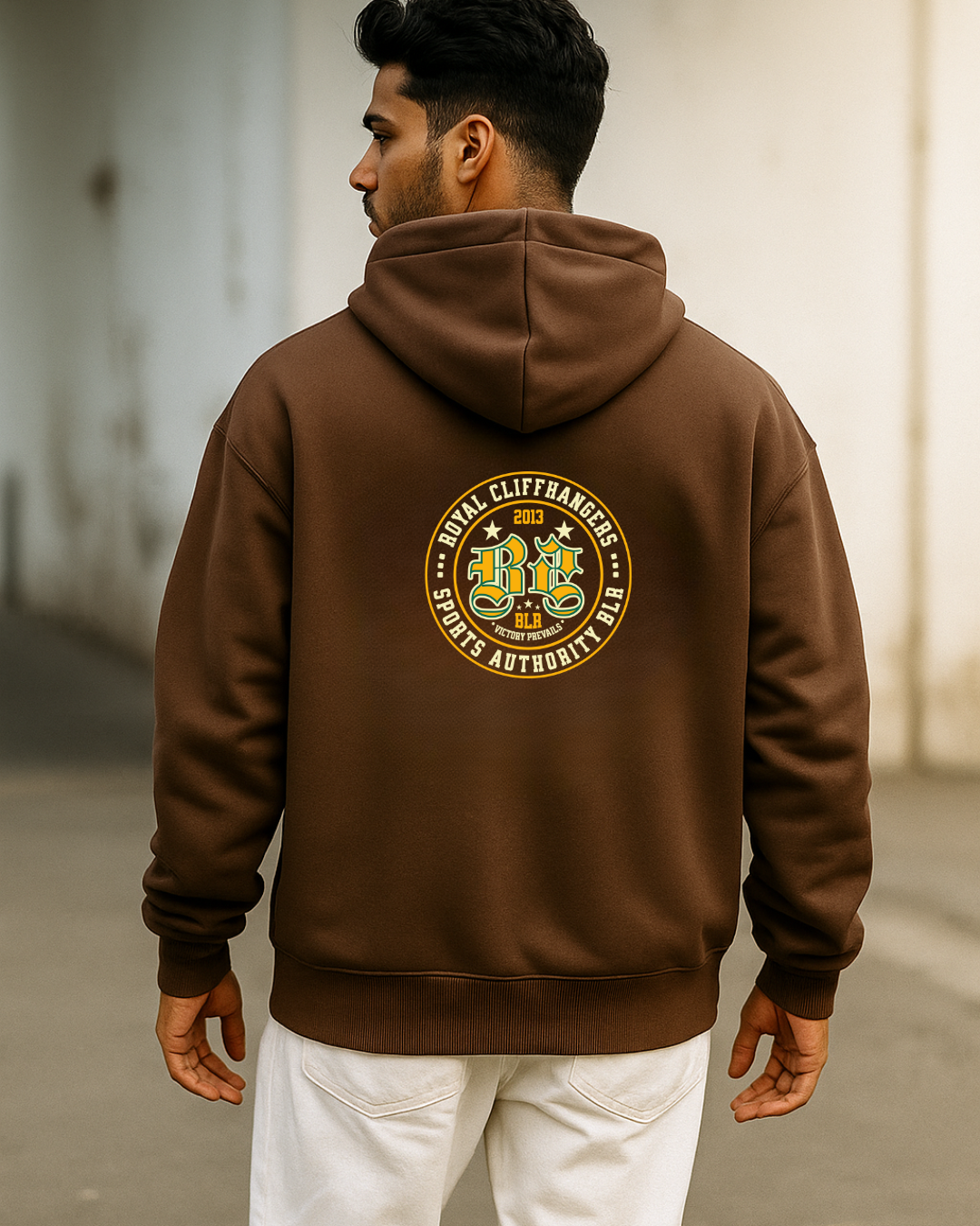 Brown Royal Cliffhanger Bangalore Club Hoodie