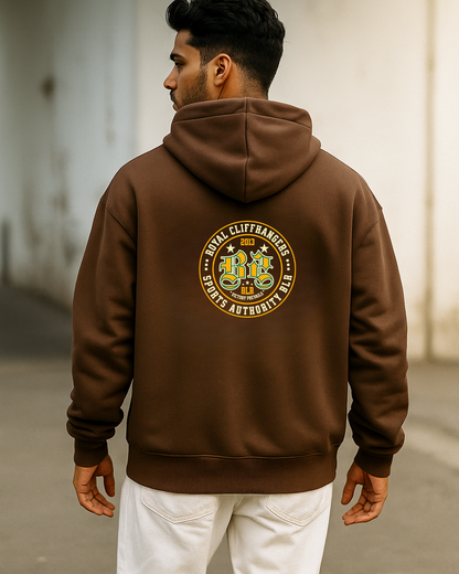 Brown Royal Cliffhanger Bangalore Club Hoodie