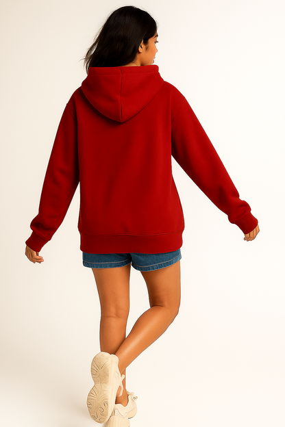 ❤️ Innovation Crimson Red Women’s Hoodie
