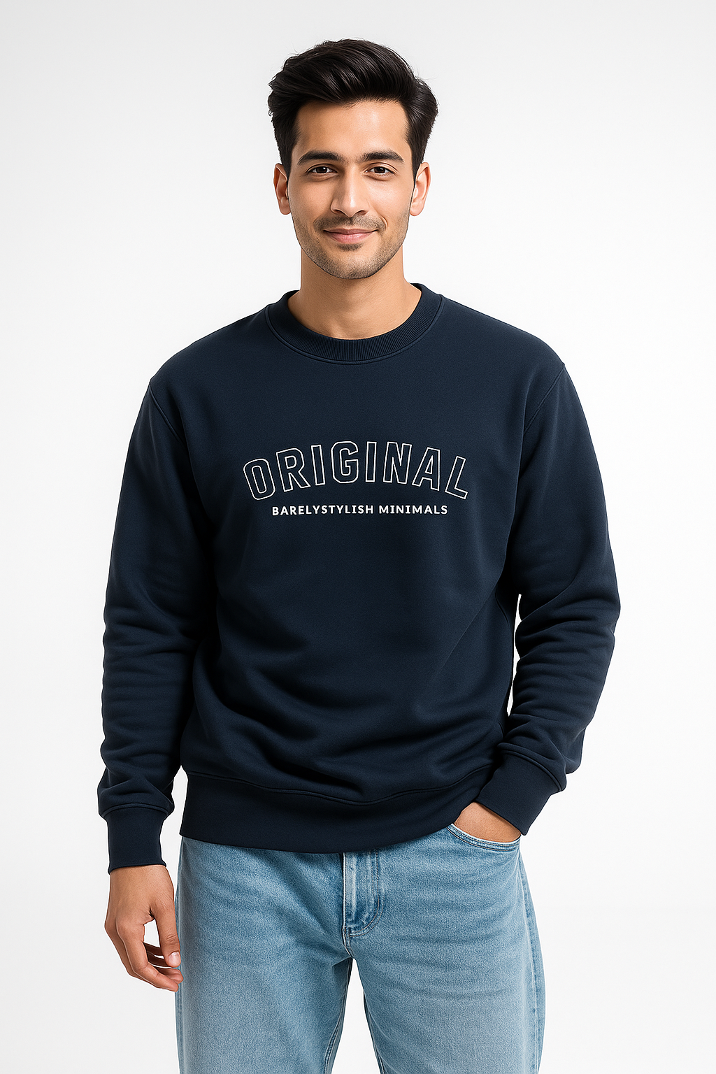 Premium Fleece Cotton Sweatshirt for Men | Original
