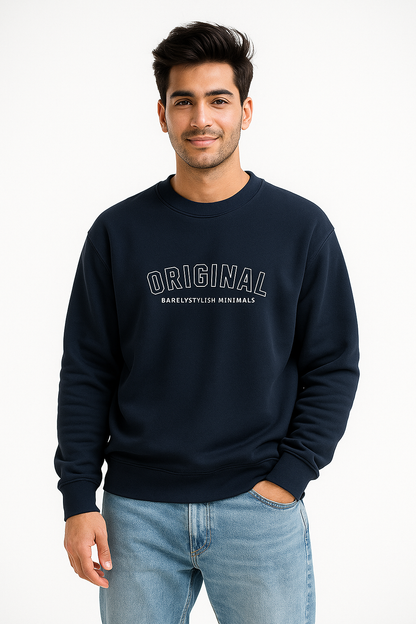 Premium Fleece Cotton Sweatshirt for Men | Original