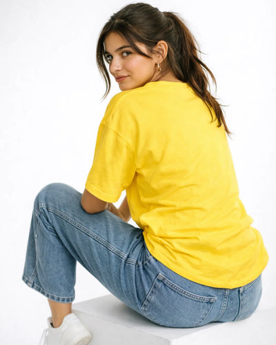 Oversized Fit | Premium Cotton Crewneck Tees