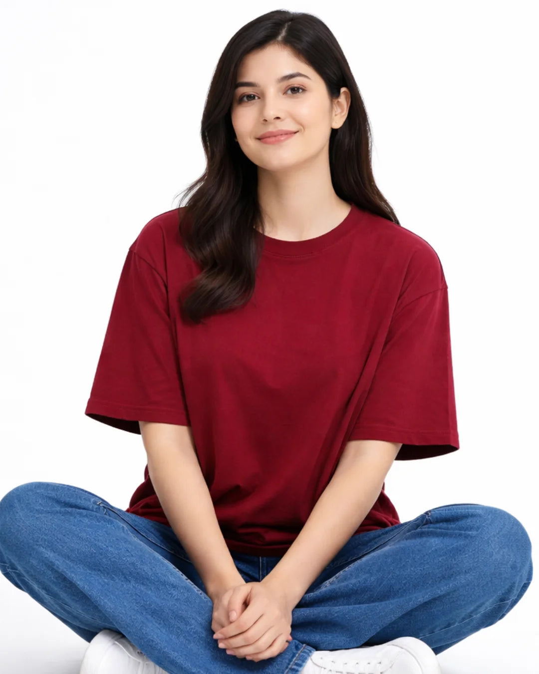 Oversized Fit | Premium Cotton Crewneck Tees