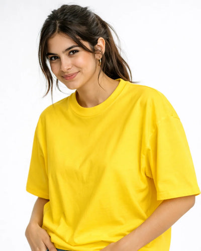 Oversized Fit | Premium Cotton Crewneck Tees