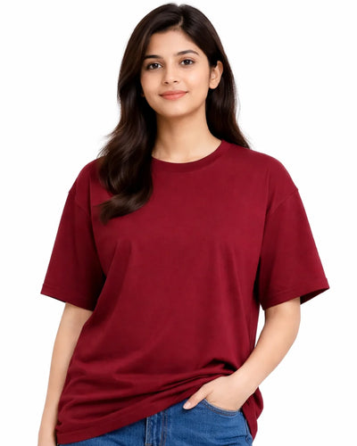 Oversized Fit | Premium Cotton Crewneck Tees