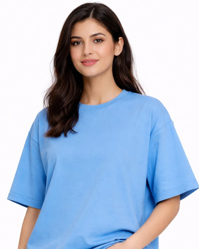 Oversized Fit | Premium Cotton Crewneck Tees