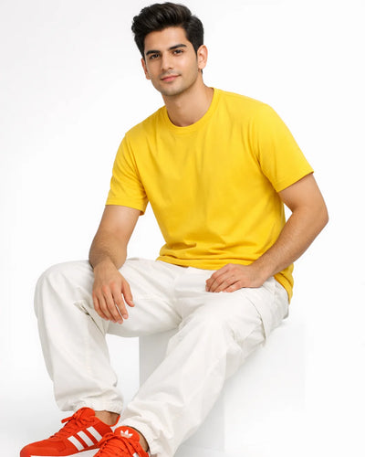 Premium Cotton Crewneck Sweatshirt for Men | Comfortable & Durable