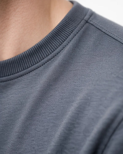 Premium Cotton Crewneck Sweatshirt for Men | Comfortable & Durable