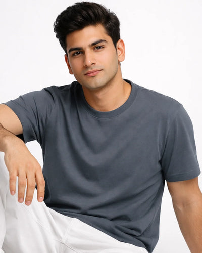 Premium Cotton Crewneck Sweatshirt for Men | Comfortable & Durable