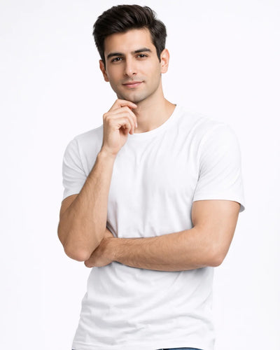 Premium Cotton Crewneck Sweatshirt for Men | Comfortable & Durable