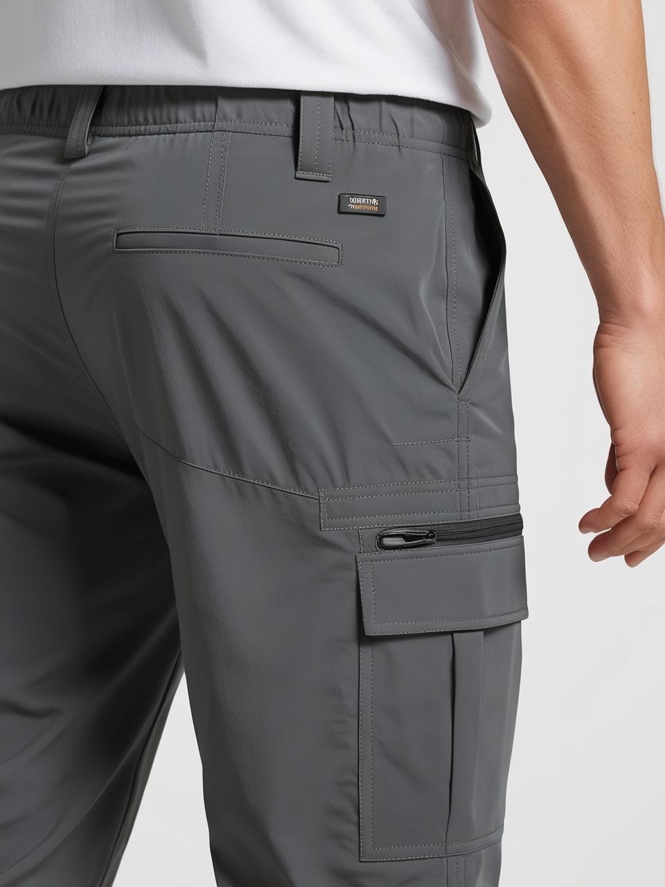 Men’s Utility Cargo Pants – Steel Grey Versatile, Durable, and On-Trend