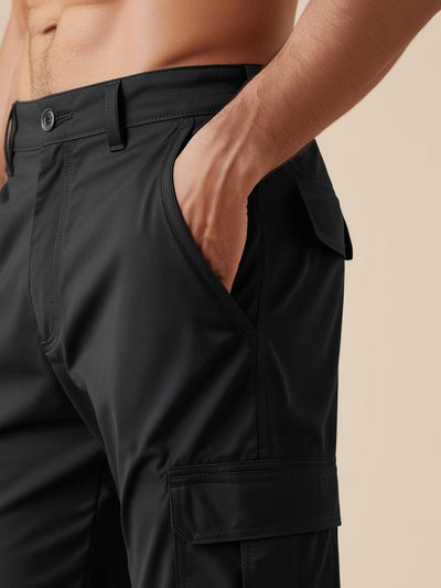 Men’s Utility Cargo Pants – Black Versatile, Durable, and On-Trend