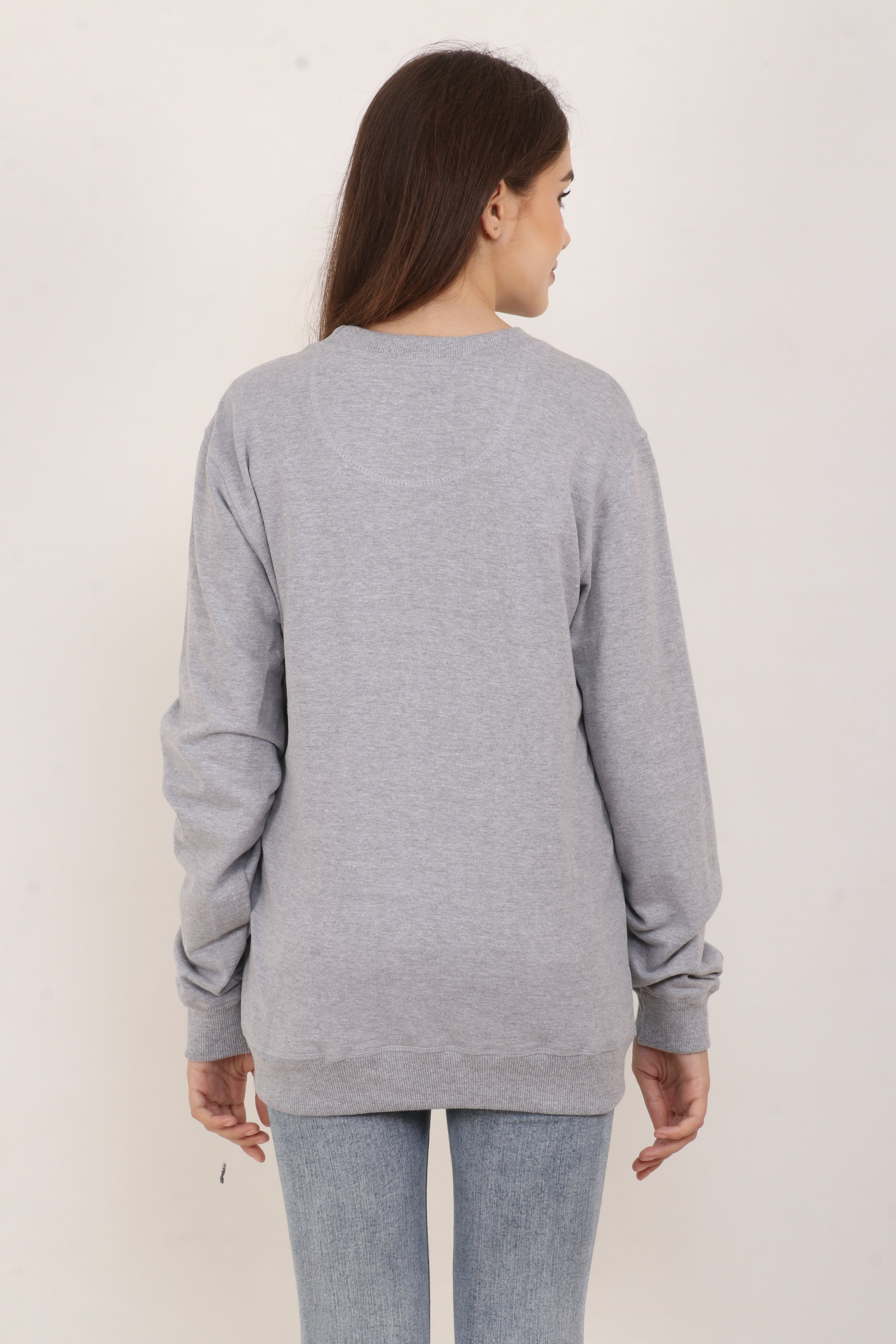 BarelyStylish Women’s Oversized Sweatshirt - Grey