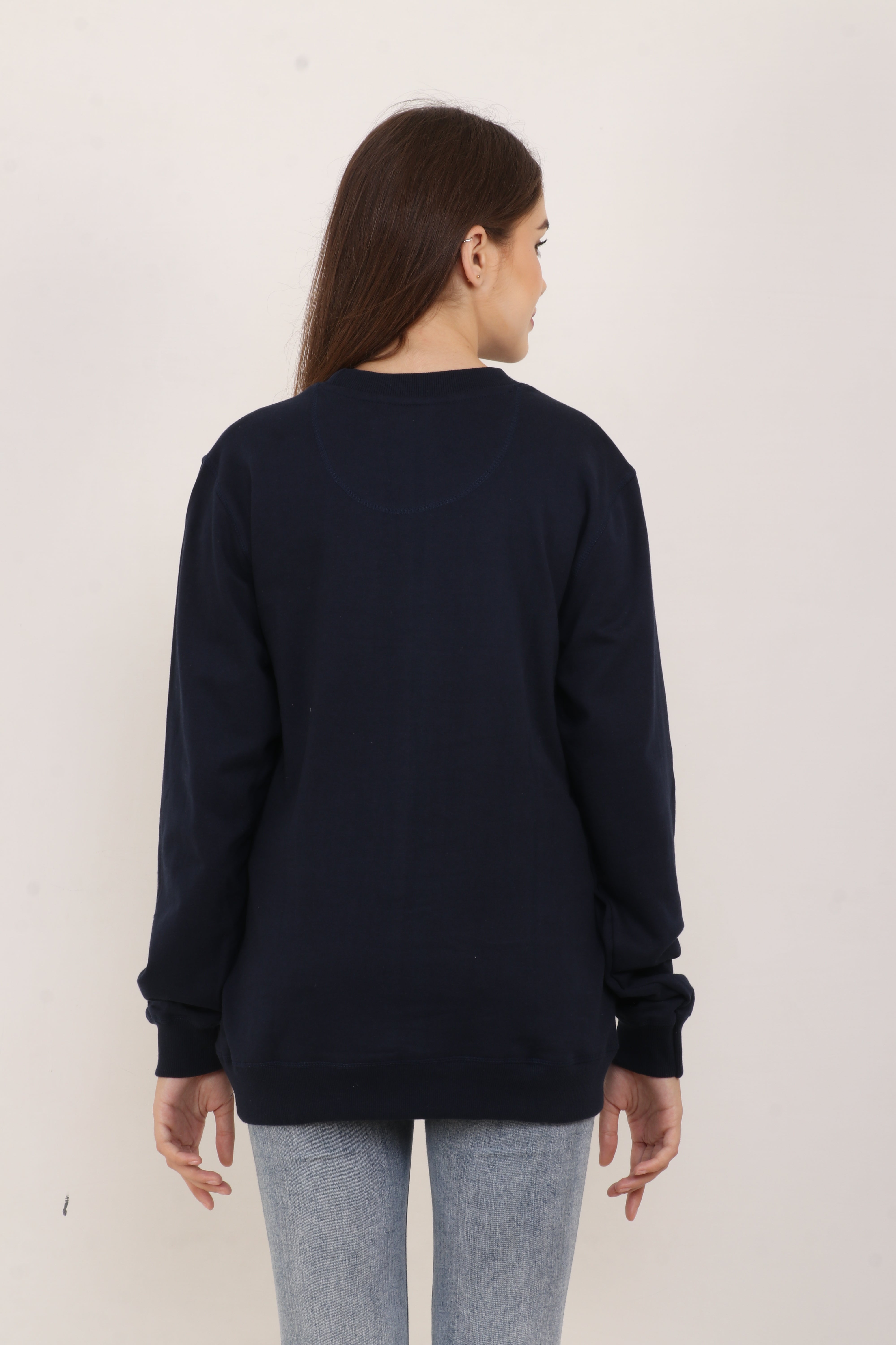 BarelyStylish Women’s Sweatshirt – Navy Classic