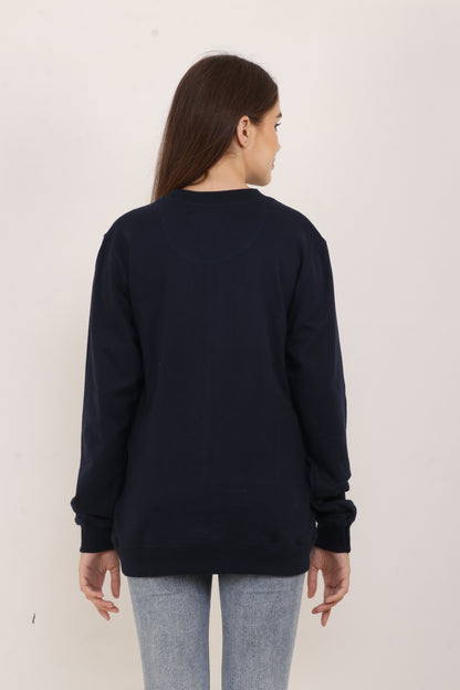 BarelyStylish Women’s Sweatshirt – Navy Classic