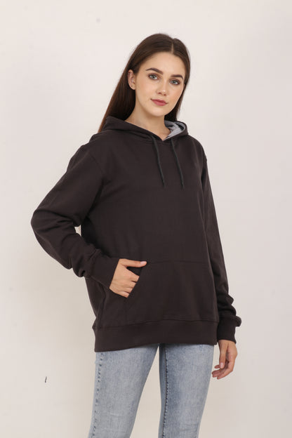 BarelyStylish Oversized Brown Hoodie – Originals