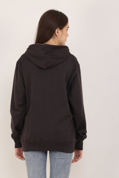 BarelyStylish Oversized Brown Hoodie – Originals