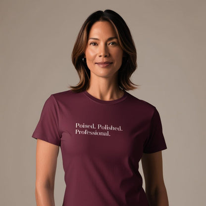 Best Everyday Cotton T-Shirts for Women – BarelyStylish, Wine Shade, Lightweight & Fashionable