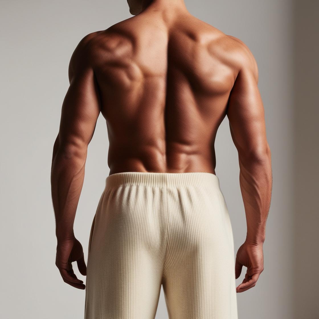 Men’s Daily Wear Cream Color Cotton Pyjamas by BarelyStylish | Relaxed Fit Home & Sleepwear with Pockets