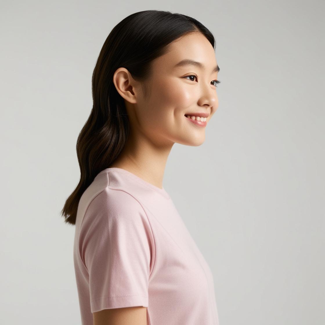 Soft & Breathable Women’s Cotton Tees – Pink Floral Stay Cool & Stylish