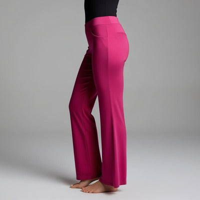 BarelyStylish Women's Palazzos – Lotus Pink Effortless Comfort & Chic Style